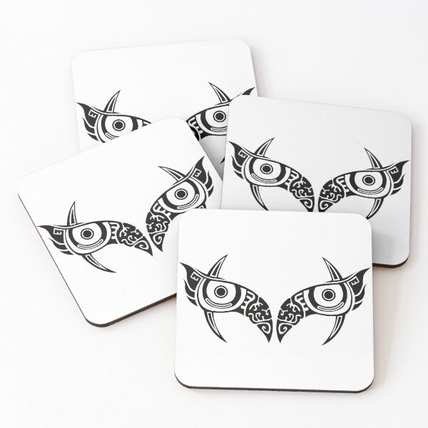 Item preview, Abstract tribal tattoo with eye concept No. A6 designed and sold by BlackArtProject.