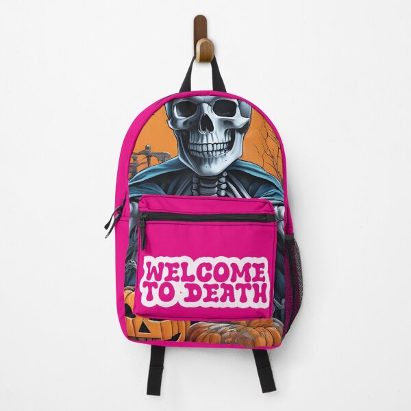 Item preview, laughing skeleton in the cemetery, happy Halloween designed and sold by Mauswohn.