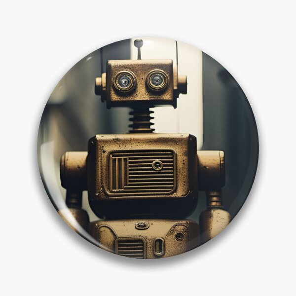 Item preview, The gold toy robot designed and sold by caiuto.