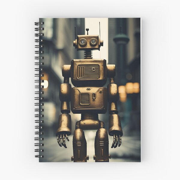 Item preview, The gold toy robot designed and sold by caiuto.