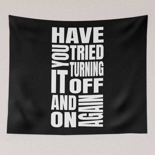 Item preview, Have you tried turning it off and on again designed and sold by ZePunchlineShop.