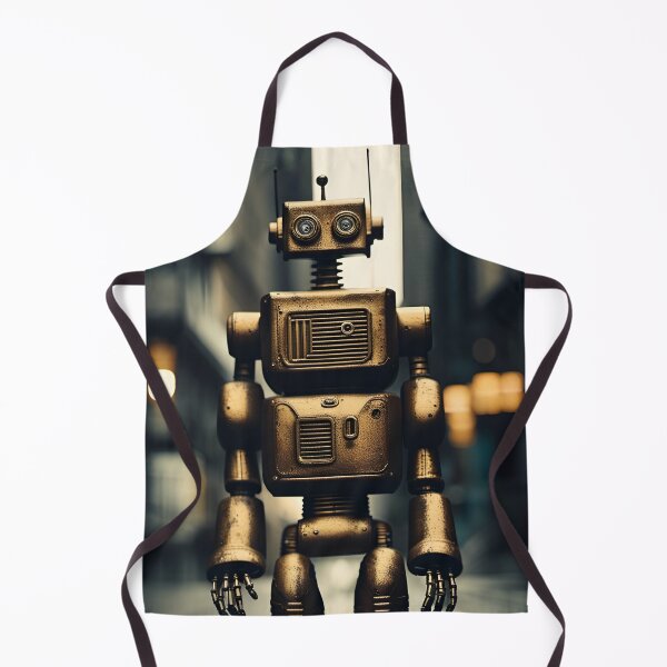 Item preview, The gold toy robot designed and sold by caiuto.