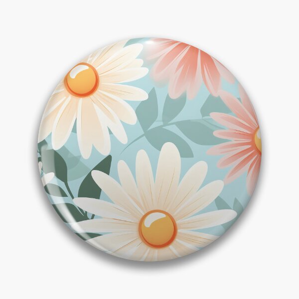 Item preview, Pastel Daisy Flower Power Florals designed and sold by JulieInspired.