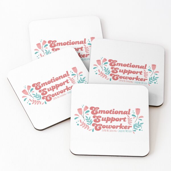 Item preview, Emotional Support Coworker designed and sold by chillaxcats.
