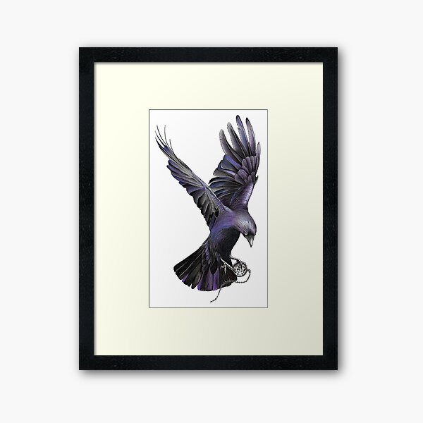 Item preview, Crow Pencilart designed and sold by SandraWarmerdam.