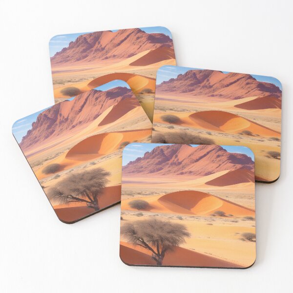 Item preview, Sands of Time: Namib-Naukluft's Inspiring Illustration designed and sold by Ceemko's Vintage Corner.