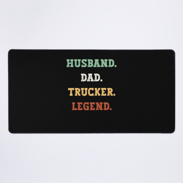 Item preview, Retro Husband Dad Trucker Legend - Funny Gift for Truck Driver designed and sold by AITeeGenius.