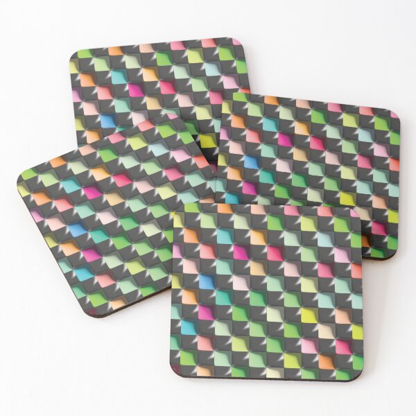 Item preview, Checked 3D squares designed and sold by DreamHomes.