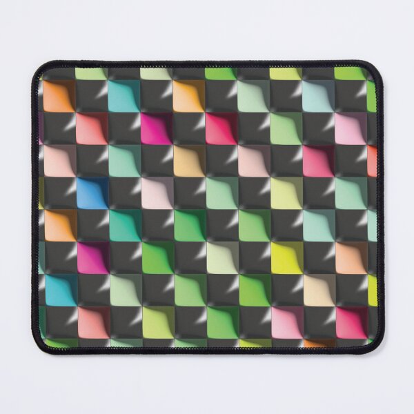 Item preview, Checked 3D squares designed and sold by DreamHomes.