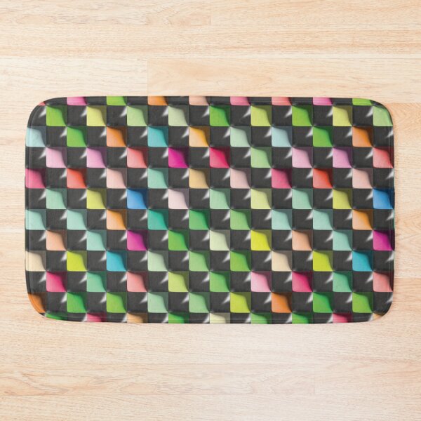 Item preview, Checked 3D squares designed and sold by DreamHomes.