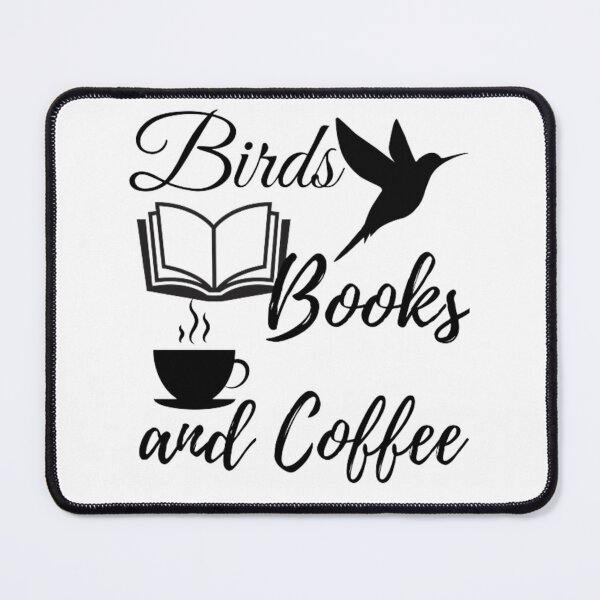 Item preview, Birds, Books and Coffee quote | Bird, Parrots, reading, relaxing designed and sold by TatianaLG.