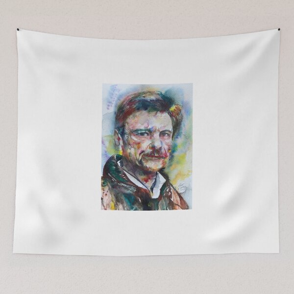 Item preview, ANDREI TARKOVSKY watercolor portrait designed and sold by lautir.