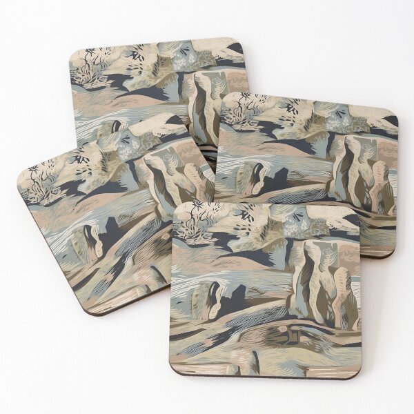 Item preview, Modernist Paul Nash Avebury Inspired Pattern designed and sold by Sturdust.