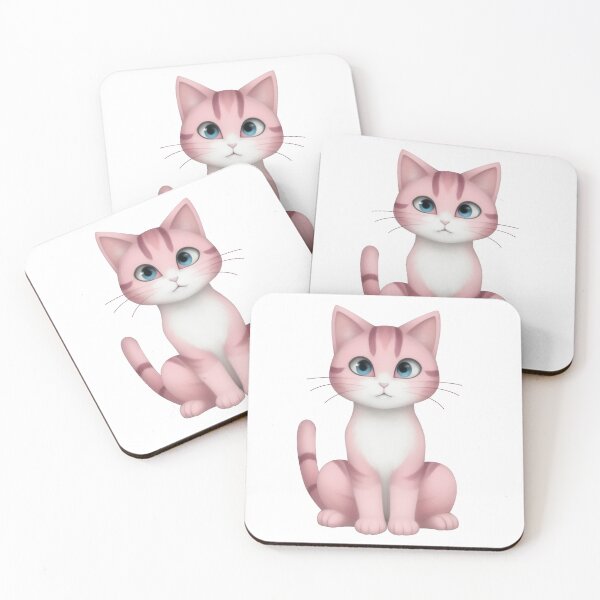 Item preview, Sweet Pink Cat, Pink Kitty designed and sold by Ridaelb.