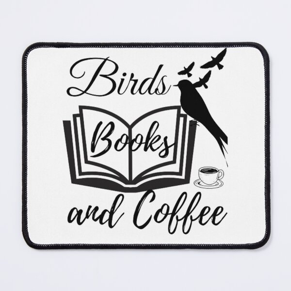 Item preview, Birds, Books and Coffee quote | Bird, Parrots, reading, relaxing designed and sold by TatianaLG.
