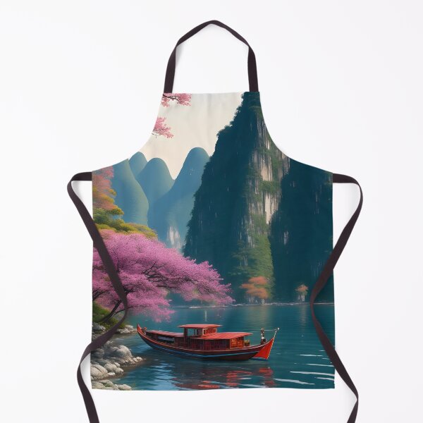 Item preview, Majestic Li River: A Breathtaking Illustrated Escapade designed and sold by Ceemko's Vintage Corner.