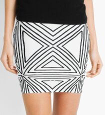 structure, framework, pattern, composition, frame, texture Mini Skirt