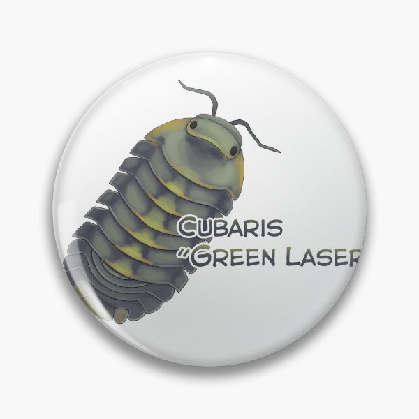 Item preview, Cubaris "Green Laser" name tag designed and sold by Pods-n-Pugs.