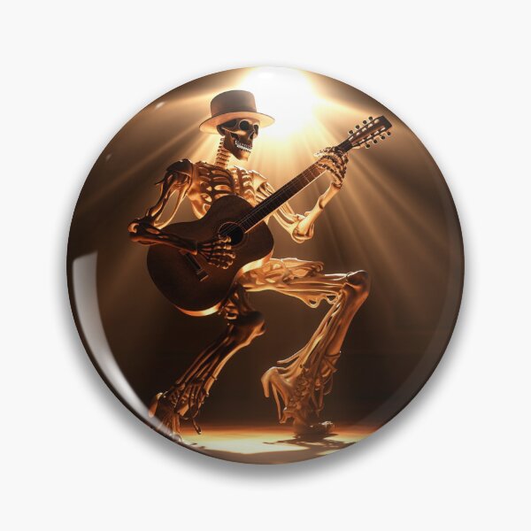 Item preview, Skeleton playing guitar designed and sold by Santonix.