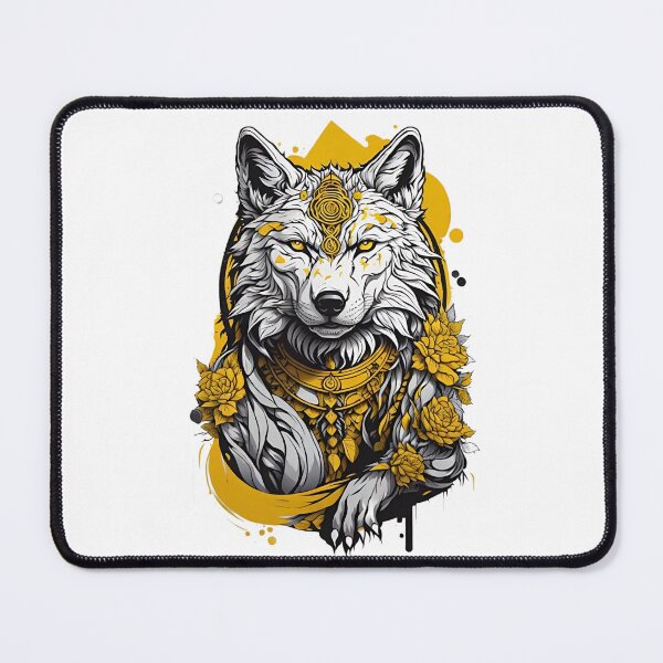 Item preview, tibet buddhist wolf designed and sold by RabbitPrints.