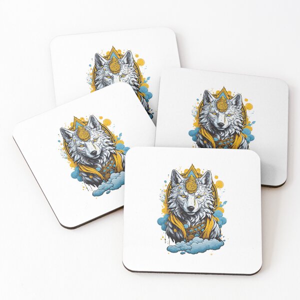 Item preview, Tibet Buddhist Wolf 2 designed and sold by RabbitPrints.
