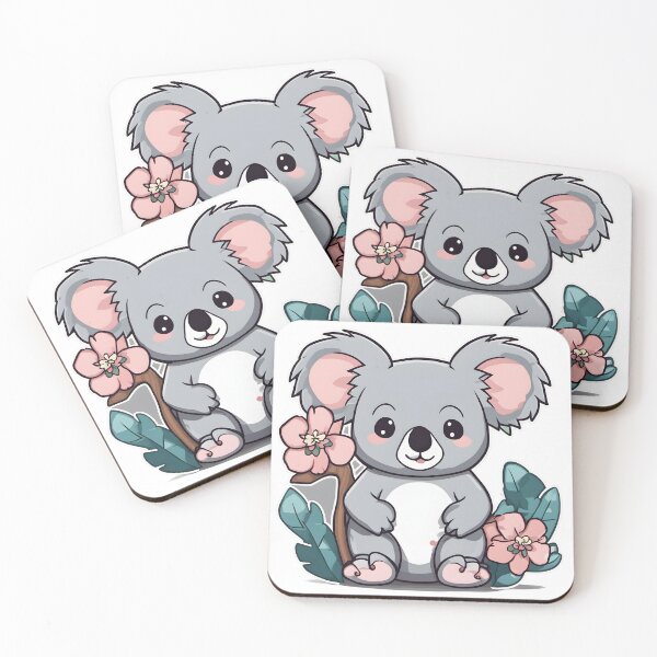 Item preview, Cute koala among nature designed and sold by Realizey.