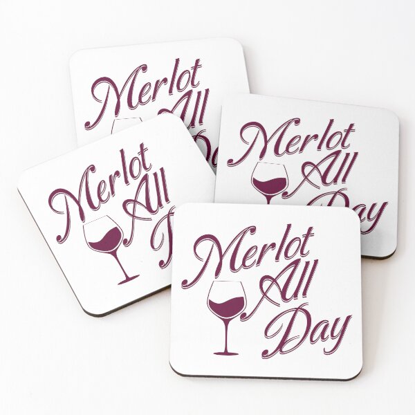 Item preview, Funny Merlot All Day designed and sold by HolidayBug.