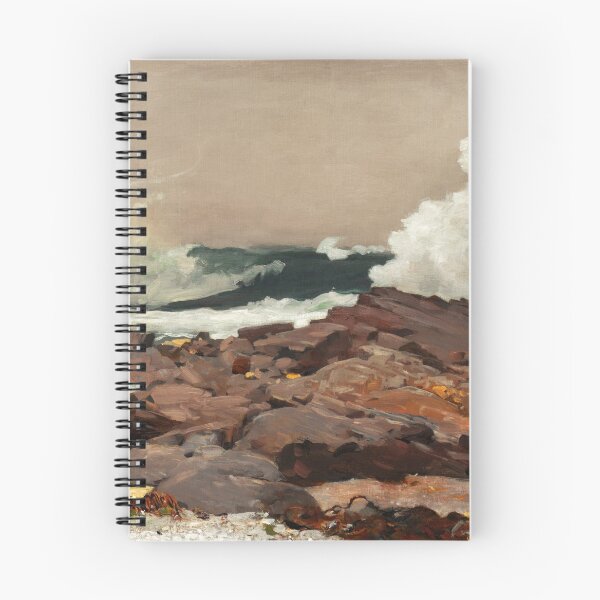 Item preview, Vintage Eastern Point Rocky Seascape | P257 designed and sold by Piccolo Fiore Prints.