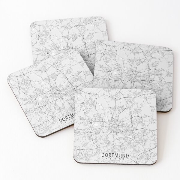 Item preview, Dortmund City Map of Germany - Light designed and sold by deMAP.