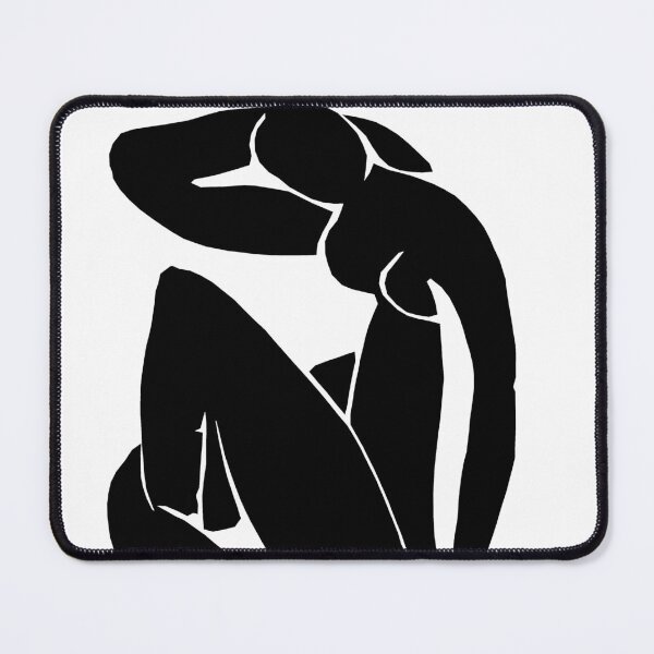 Item preview, Henri Matisse, collage, women silhouette, black graphics designed and sold by aestheticQuo.