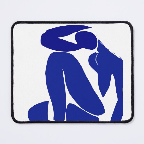 Item preview, Henri Matisse, women silhouette, blue designed and sold by aestheticQuo.