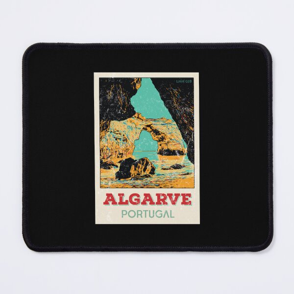 Item preview, Algarve Coast Caves | Colorful Coastal Illustration from Portugal designed and sold by Lemomo-artworks.