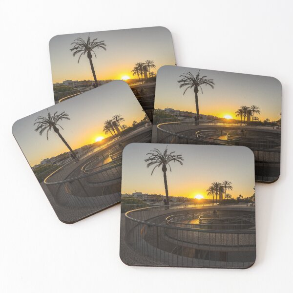 Item preview, Spiral Sunset with Palms designed and sold by Georgia Mizuleva.