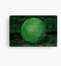Green Ball Canvas Print