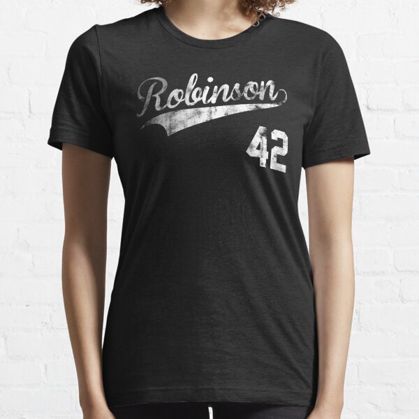 Jackie Robinson 42 Dodgers T-shirt Baseball Vintage Tribute Shirt Jersey  Tshirt