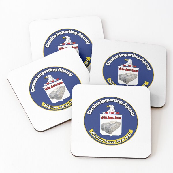 Item preview, CIA Cocaine Importing Agency Flipping Bricks Since 1947 designed and sold by licksFurnituren.