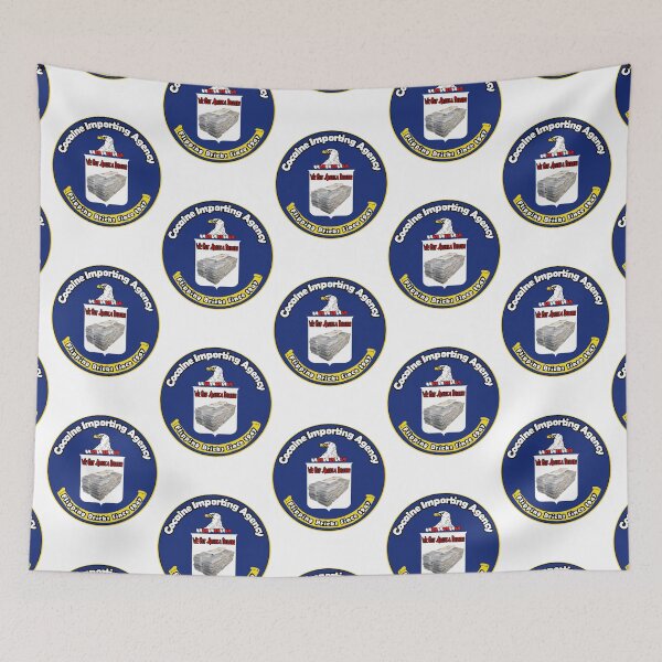 Item preview, CIA Cocaine Importing Agency Flipping Bricks Since 1947 designed and sold by licksFurnituren.