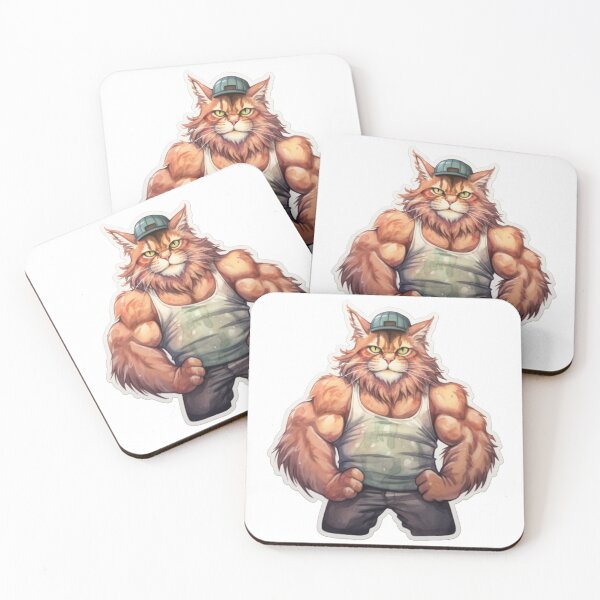Item preview, Muscle cat hit the gym  designed and sold by rubyhousestore.