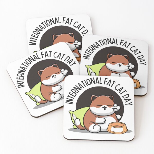 Item preview, Scampuss Fat Cat - Funny designed and sold by montillalee.