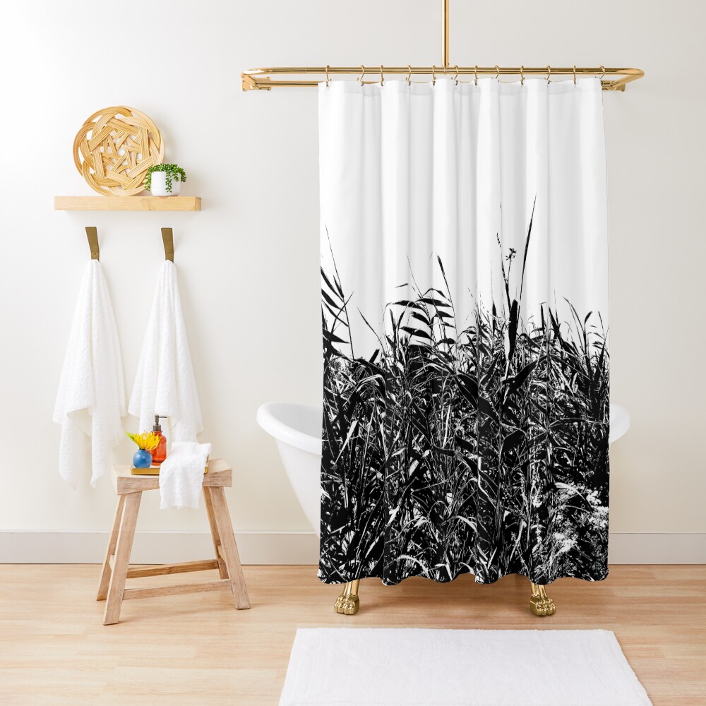 Vista previa del artículo con la obra «Cortina de ducha», diseñado y vendido por FineContrast.