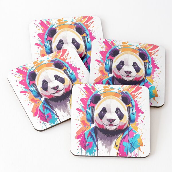 Item preview, Panda Grooves: A Colorful Serenade designed and sold by irosh madushan.