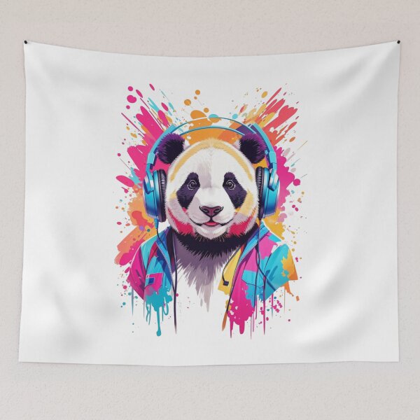 Item preview, Panda Grooves: A Colorful Serenade designed and sold by irosh madushan.