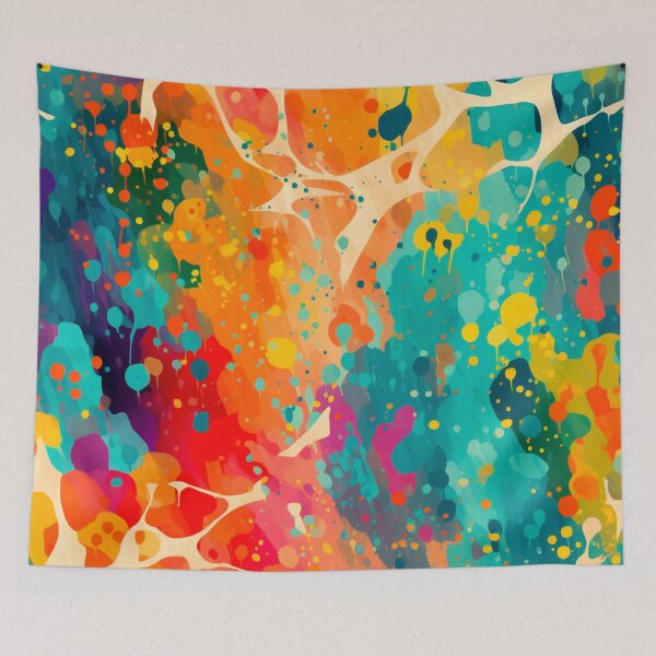 Item preview, ABSTRACT SPLASHES OF MULTICOLORS PATTERNS designed and sold by MoonDesinso.