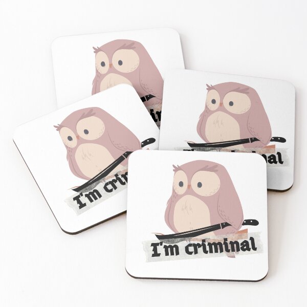Item preview, criminal owl designed and sold by PassionFruchti.