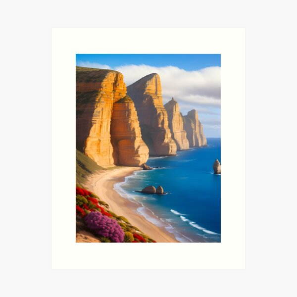 Item preview, Twelve Apostles: Majestic Coastal Marvels designed and sold by Ceemko's Vintage Corner.