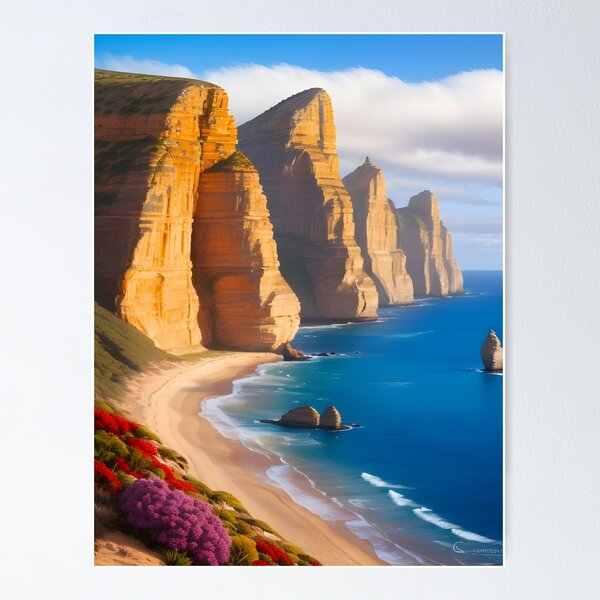 Item preview, Twelve Apostles: Majestic Coastal Marvels designed and sold by Ceemko's Vintage Corner.