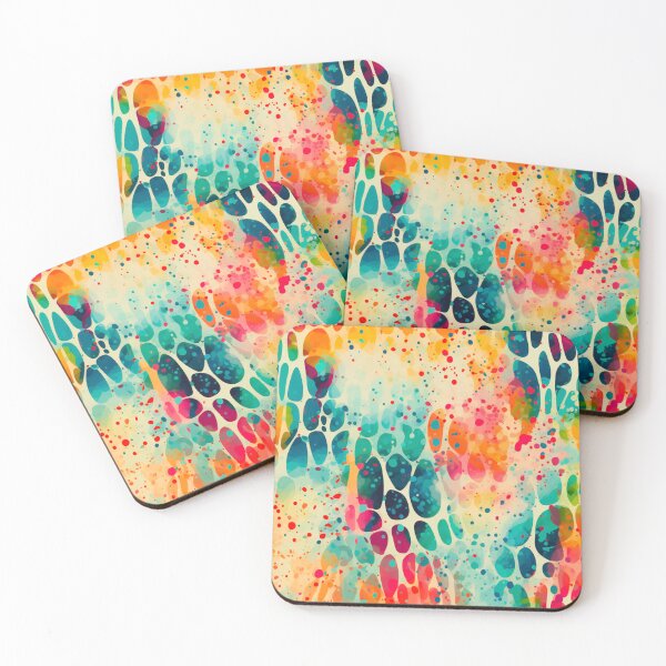 Item preview, ABSTRACT SPLASHES OF MULTICOLORS PATTERNS designed and sold by MoonDesinso.