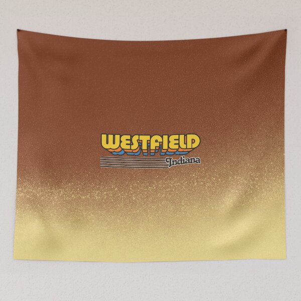 Item preview, Westfield, Indiana | Retro Stripes designed and sold by retroready.