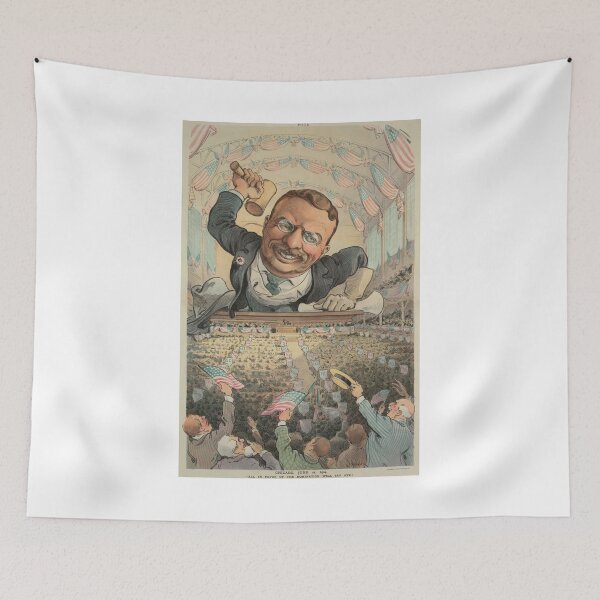 Item preview, Political cartoon puck magazin, Keppler designed and sold by Mirksaz-designs.