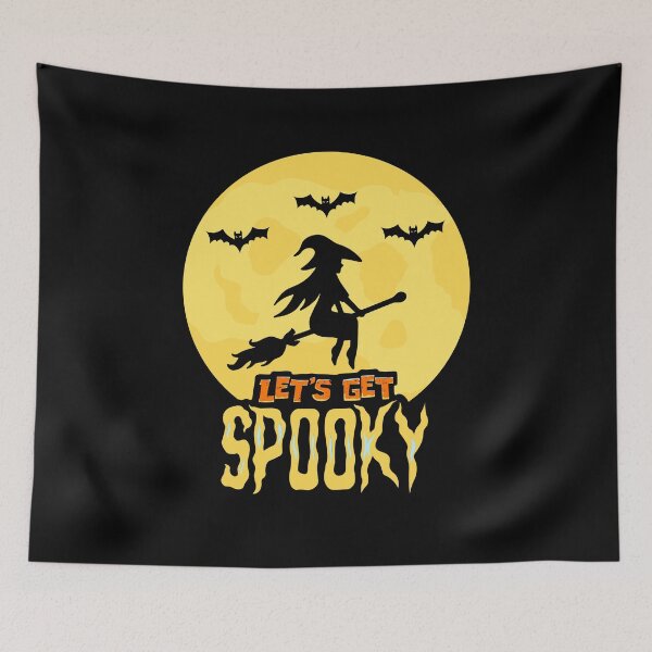 Item preview, Let's Get Spooky Witch designed and sold by RockBeeDesigns.